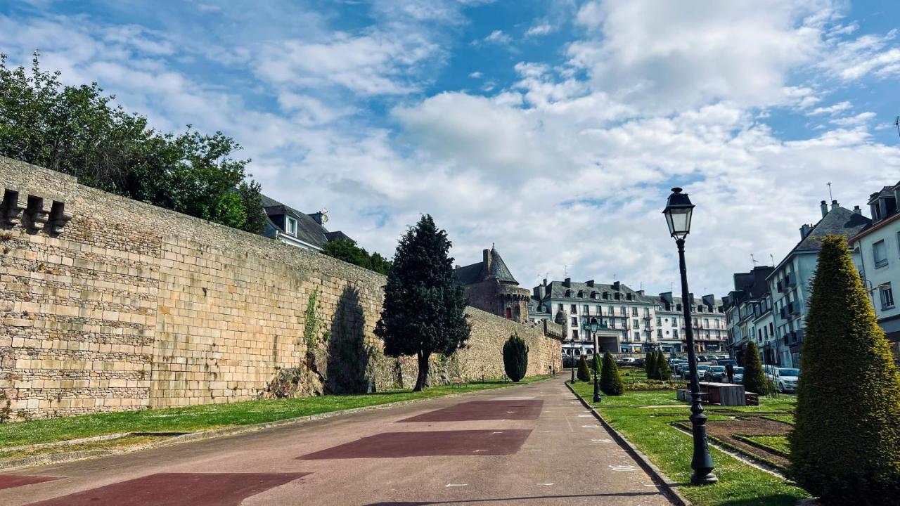 Hennebont, Super Appartement Au Coeur De La Ville Exterior foto